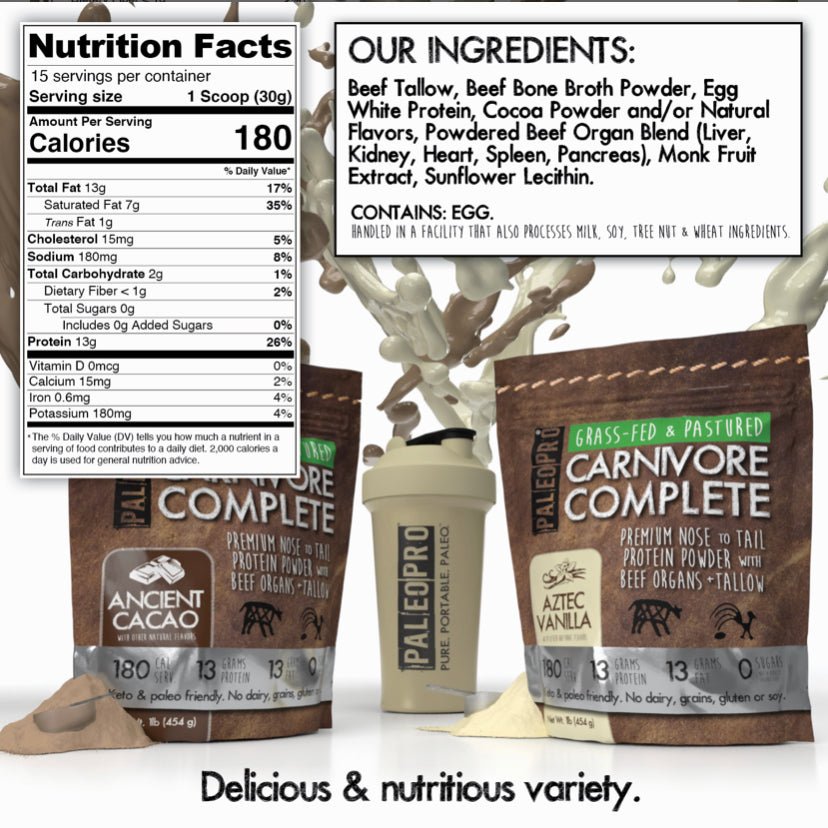 Carnivore Complete Protein Powder Beyond Athletics Supplements