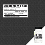 TMG(Betaine Anhydrous) 500mg